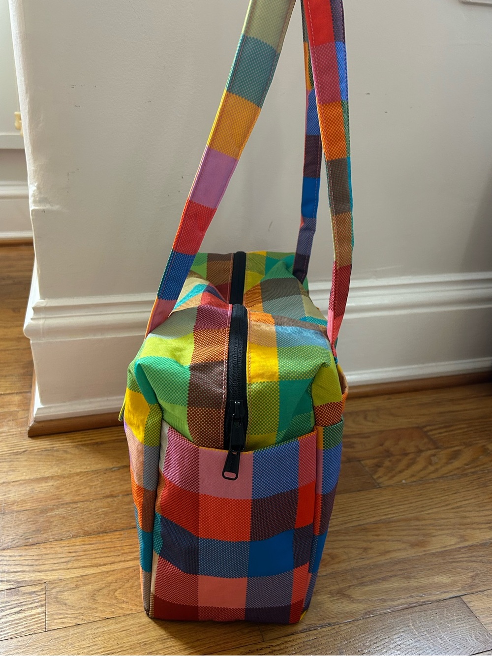 BAGGU Madras Everyday Cloud Bag ECB NWT - Picture 3 of 5